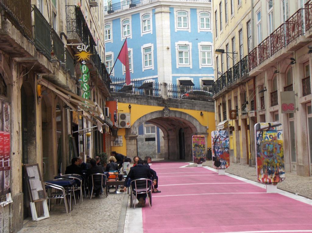 Appartamento Casa Portuguesa Chiado Lisbona Esterno foto