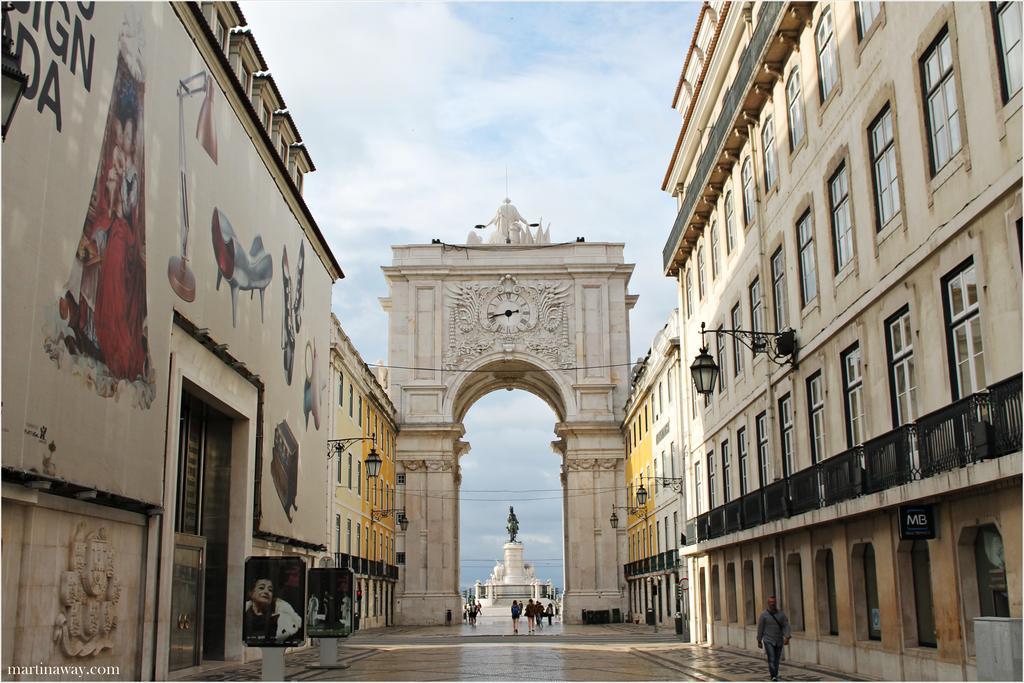 Appartamento Casa Portuguesa Chiado Lisbona Esterno foto